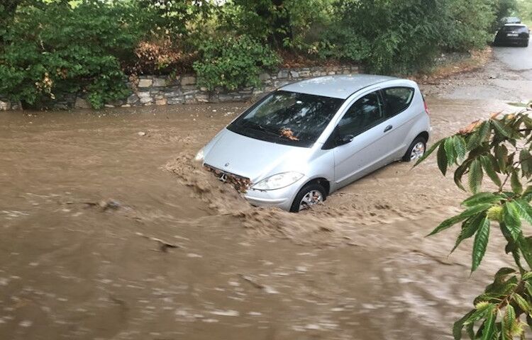 Πλημμύρες Και Ζημιές Στον Πλαταμώνα Από Την Σαββατιάτικη Νεροποντή (Φώτο)