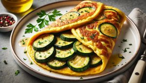 Ομελέτα Με Κολοκυθάκια Omelette With Zucchini